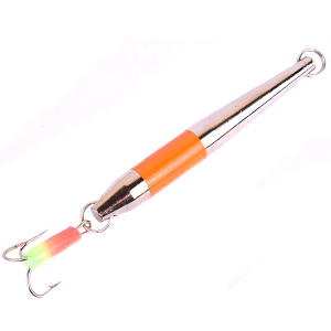 Пилькер Fladen Haken Fjords Silver/Red Tape 60гр