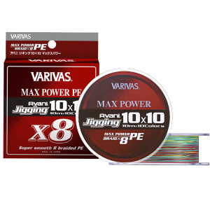 Плетеный шнур Varivas Avani Jigging Max Power Pe8 #4(600м)